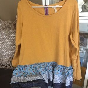 Matilda Jane ruffle top Weekend Vibes